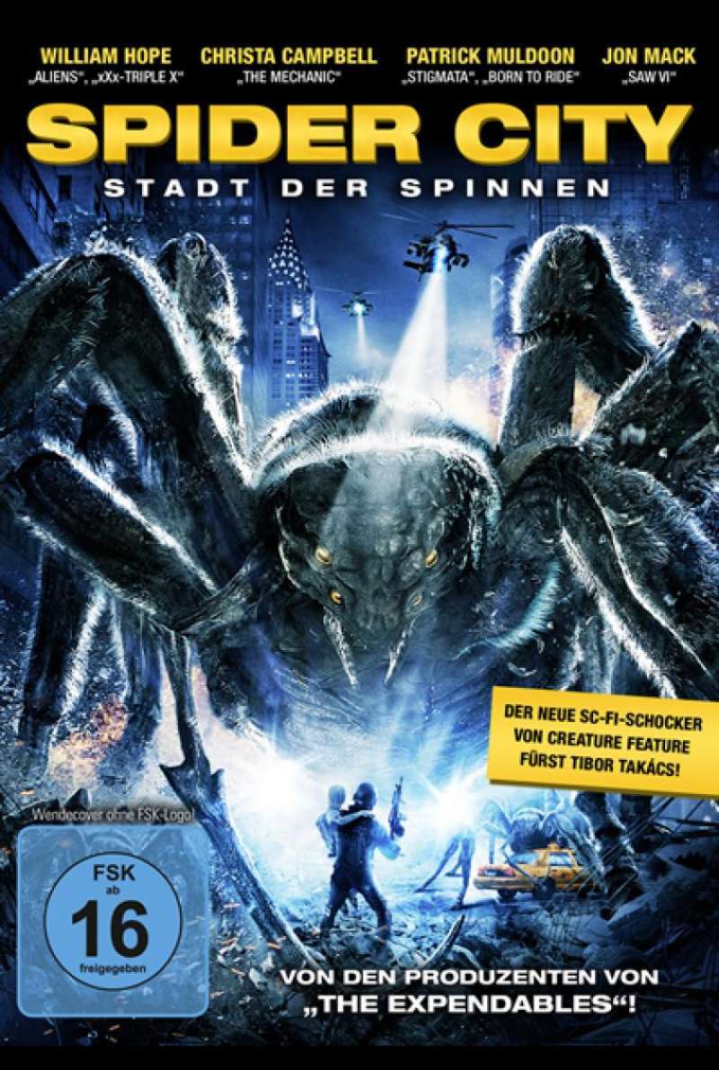 Spider City - DVD-Cover