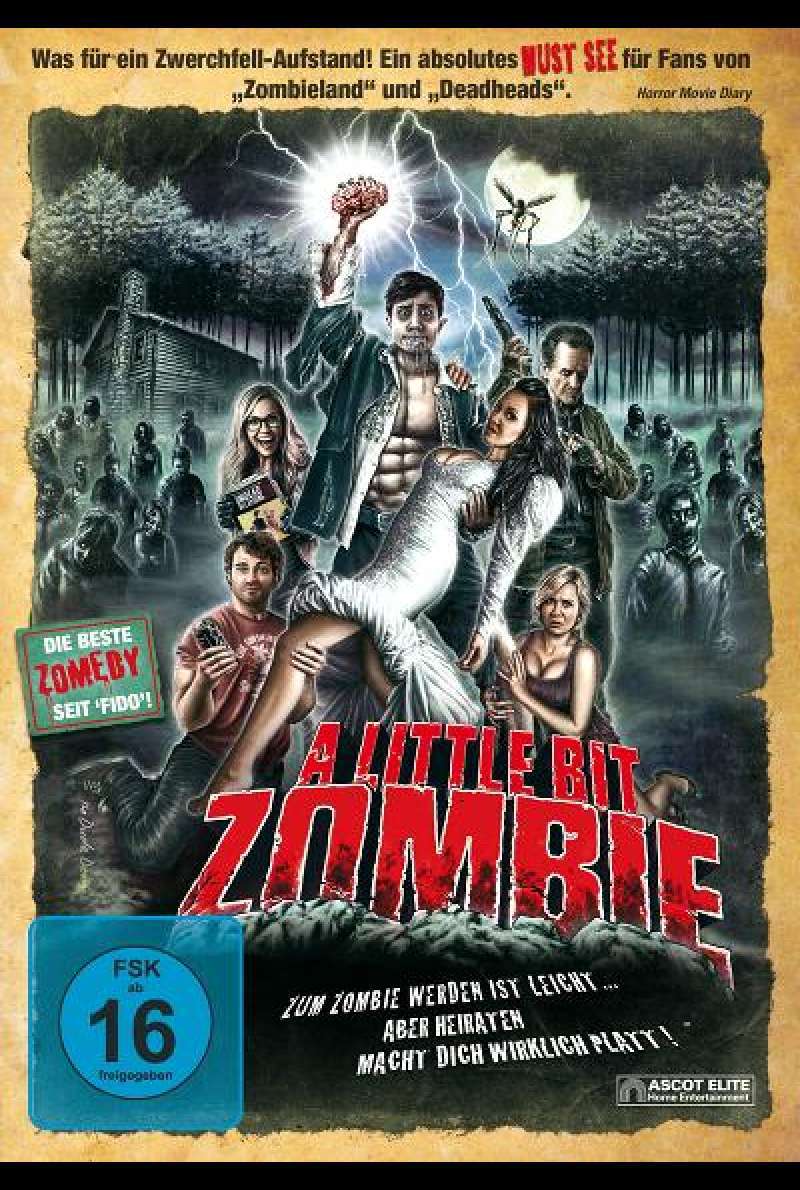 A Little Bit Zombie - DVD-Cover