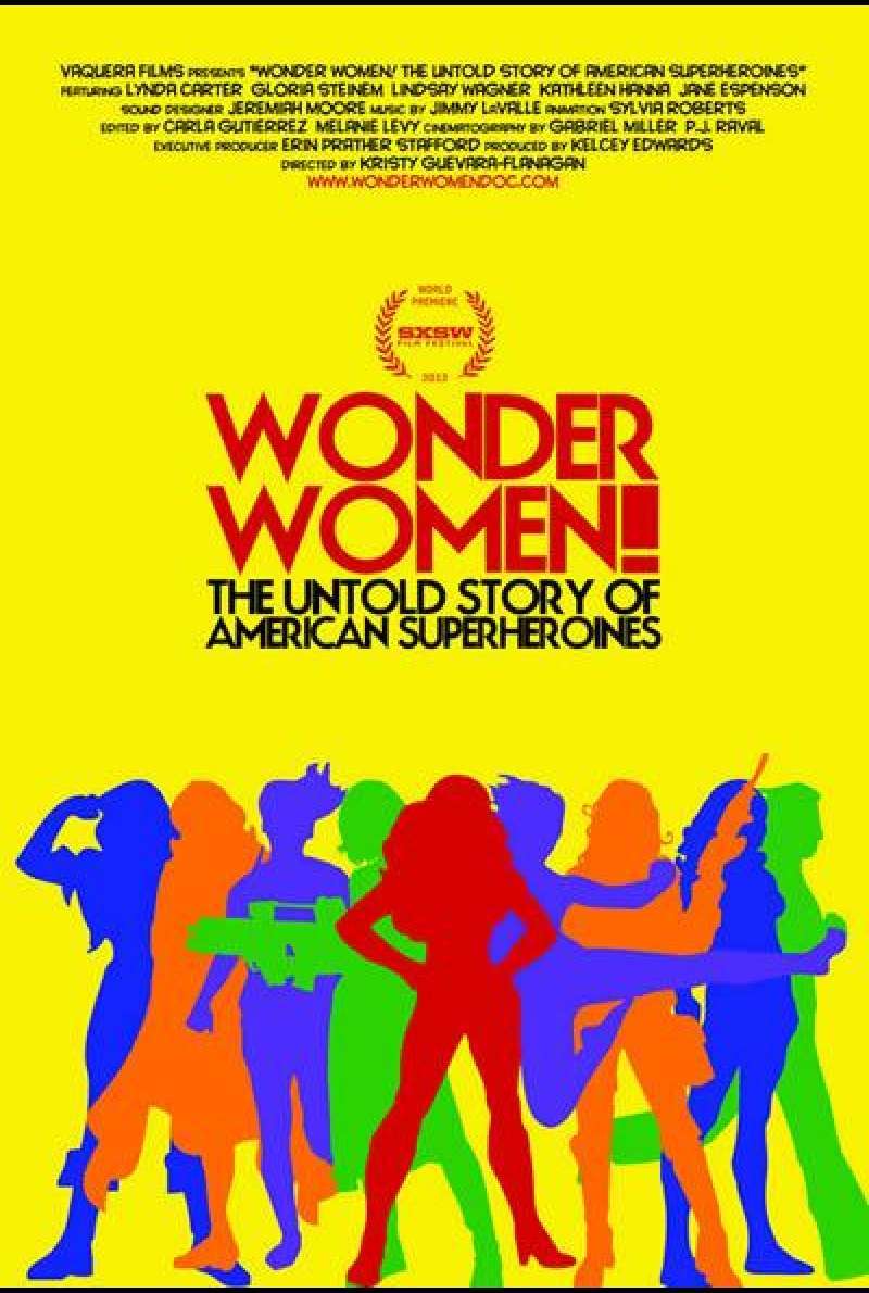 Wonder Women! The Untold Story of American Superheroines - Filmplakat (USA)