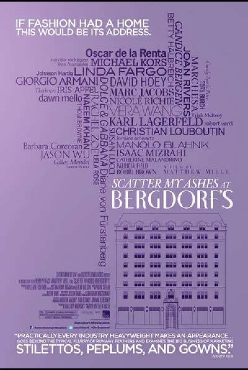 Scatter My Ashes at Bergdorf's - Filmplakat (USA)