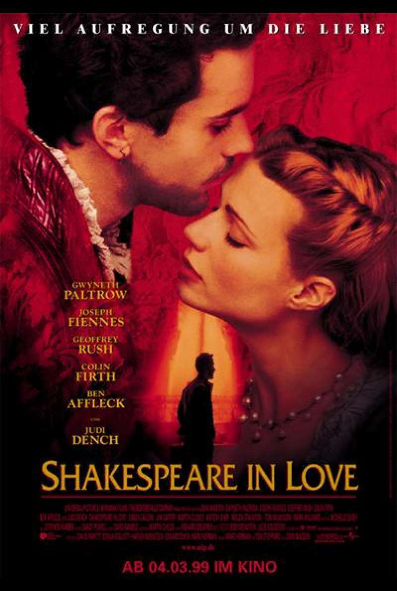 Shakespeare in Love - Filmplakat