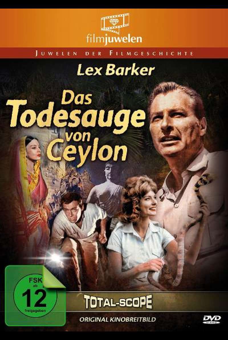 Das Todesauge von Ceylon - DVD-Cover