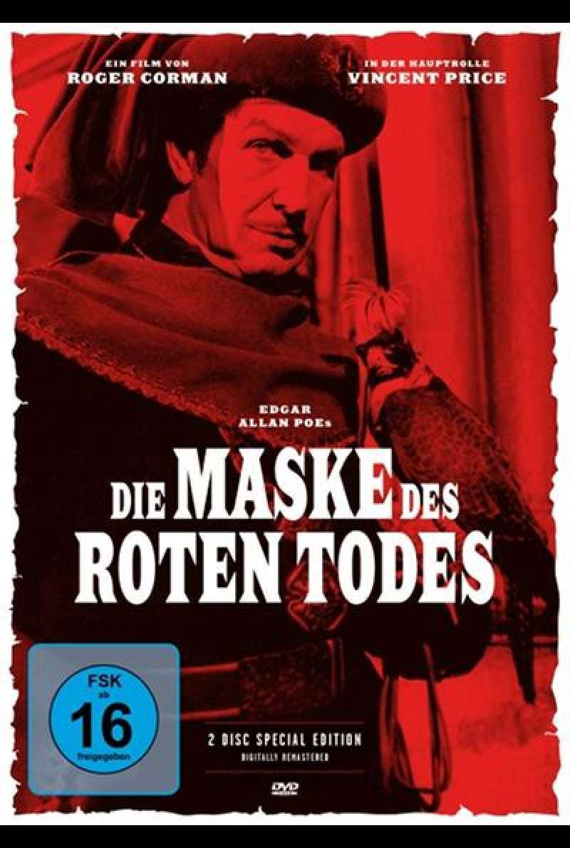 Die Maske des roten Todes - DVD-Cover