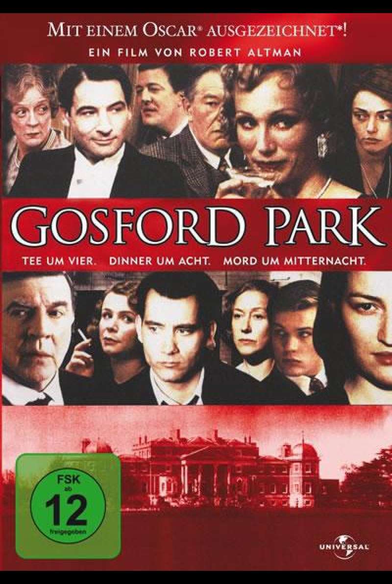Gosford Park - DVD-Cover