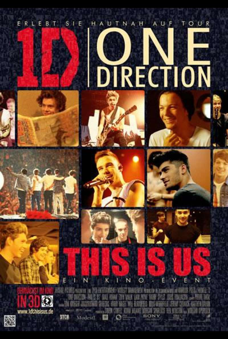 One Direction: This Is Us - Filmplakat