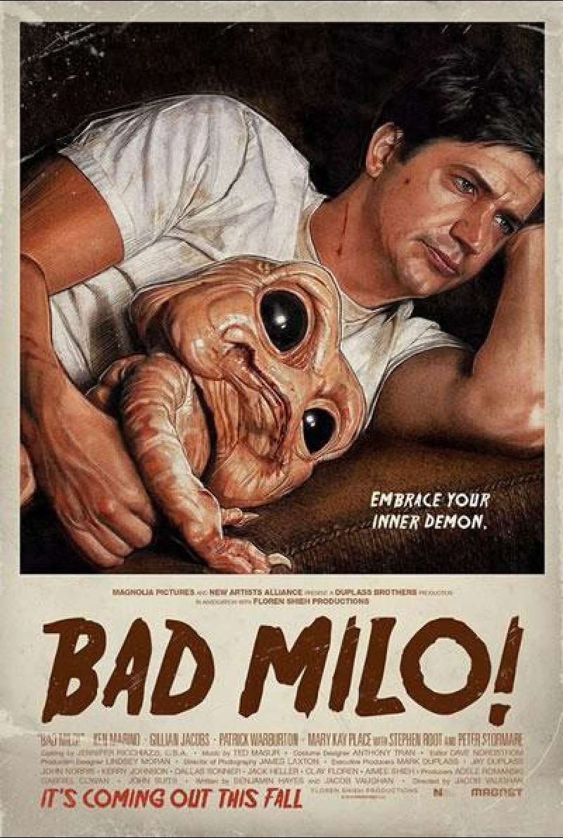 Bad Milo! - Filmplakat (US)