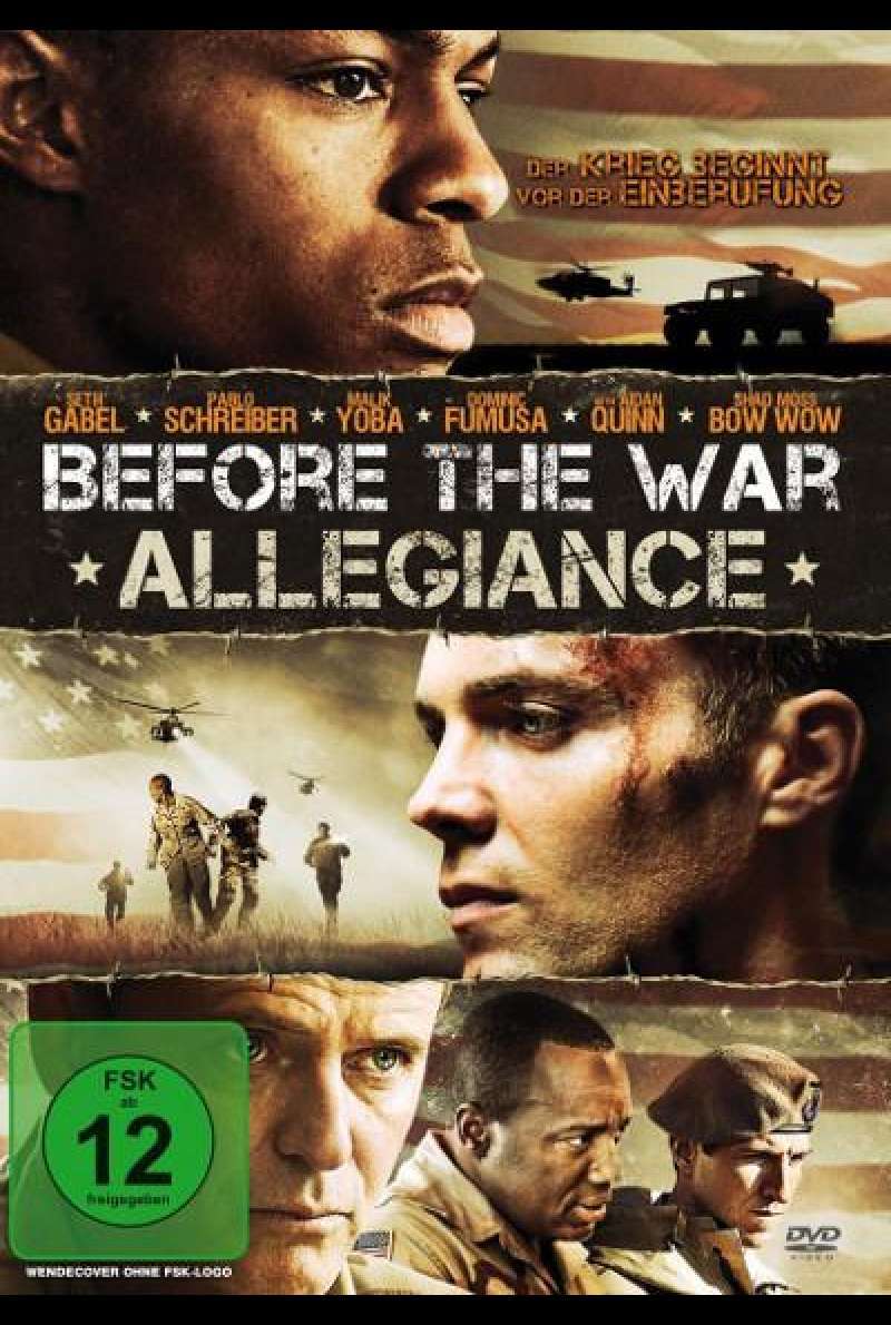 Before the War - Allegiance - DVD-Cover