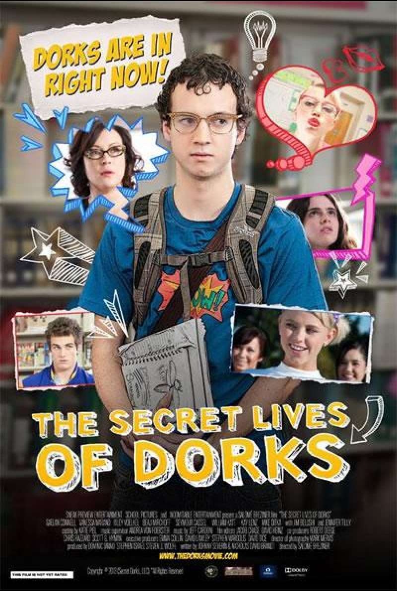 The Secret Lives of Dorks - Filmplakat (US)