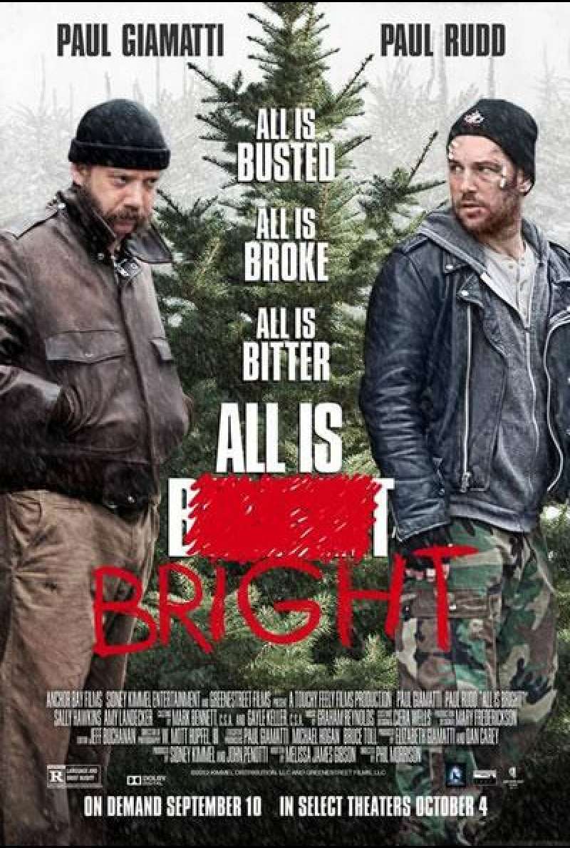 All Is Bright - Filmplakat (US)