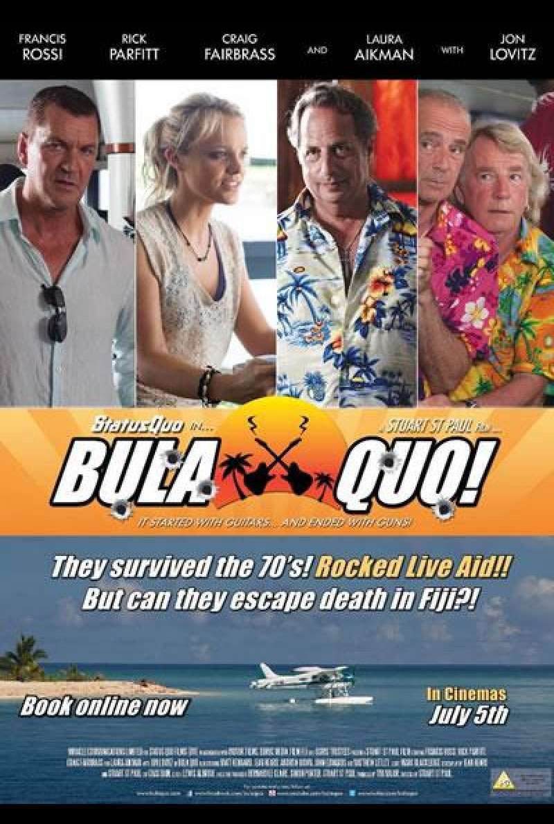 Bula Quo! - Filmplakat (UK)