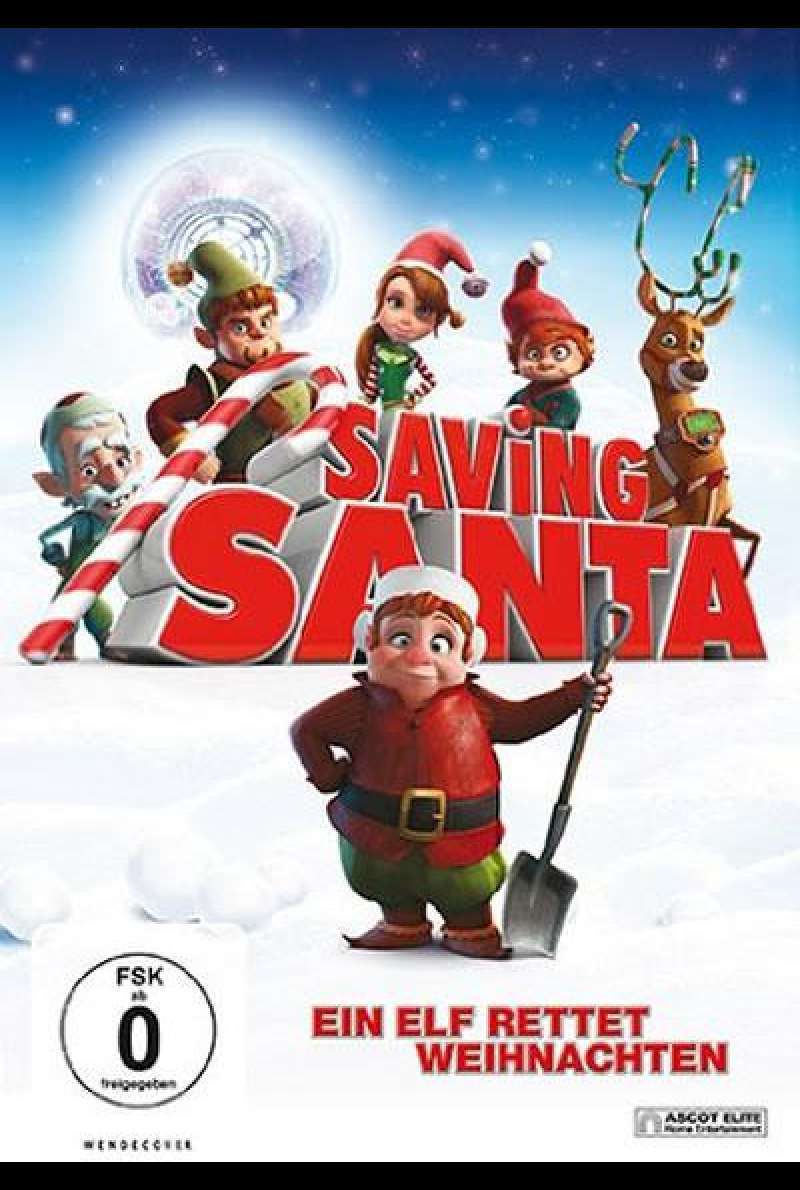 Saving Santa - Ein Elf rettet Weihnachten - DVD-Cover