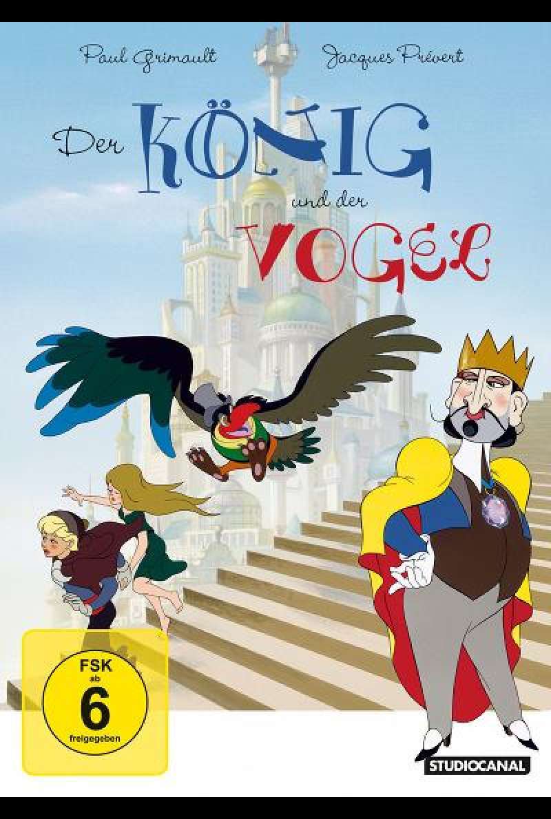 Der König und der Vogel - DVD-Cover