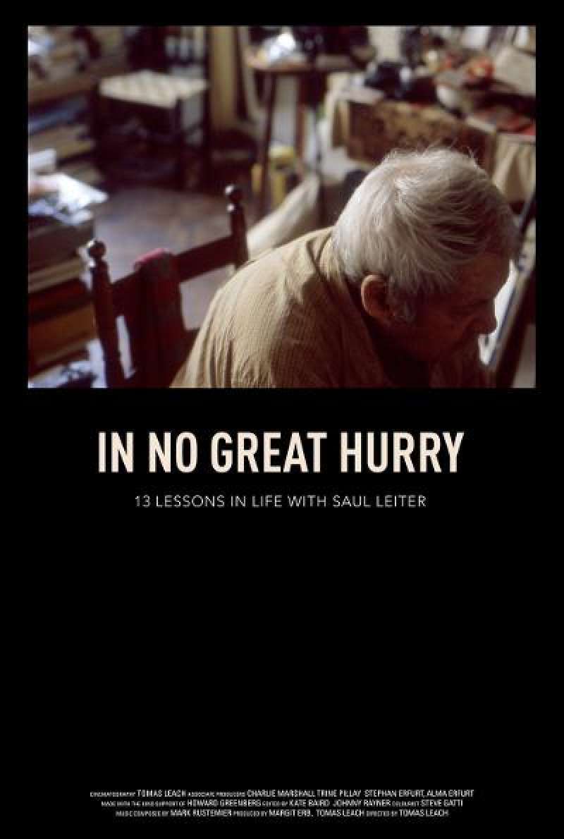 In No Great Hurry - Filmplakat (US)