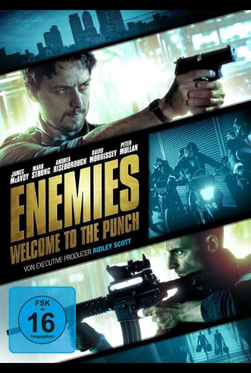 Enemies - Welcome to the Punch - DVD-Cover