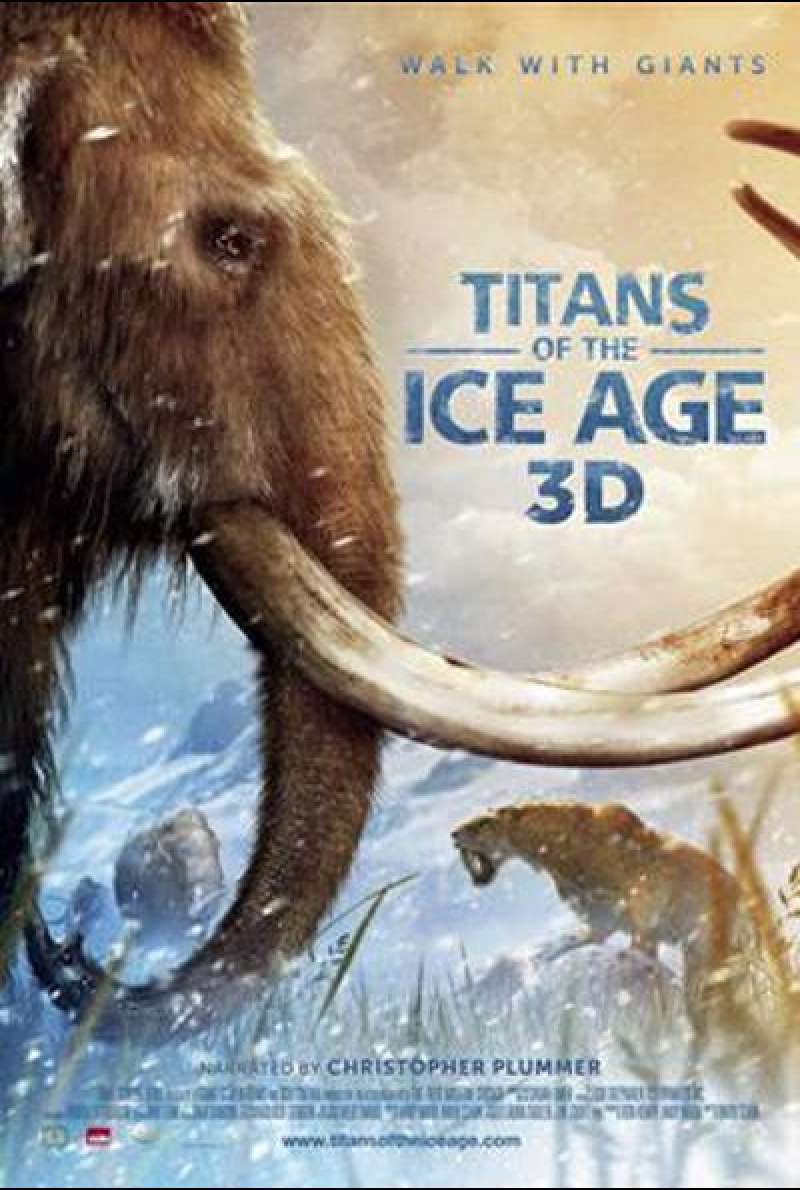 Titans of the Ice Age (3D) - Filmplakat (US)