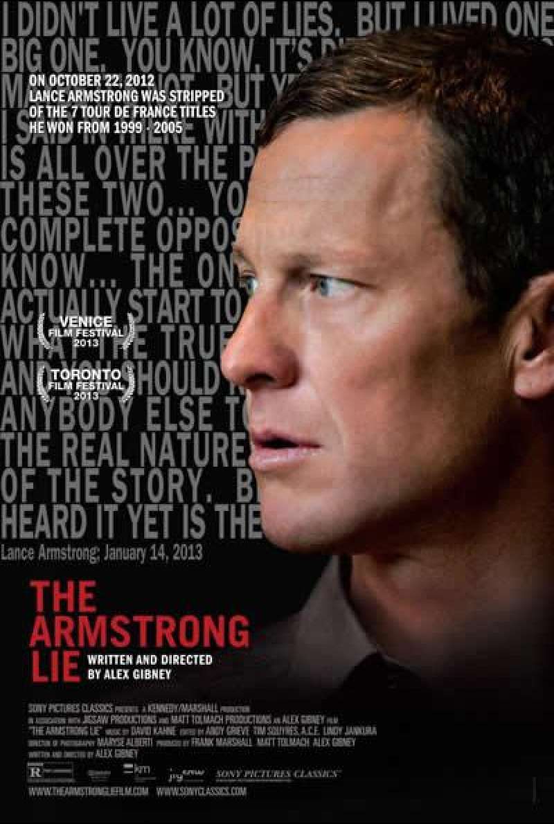 The Armstrong Lie - Filmplakat (US)