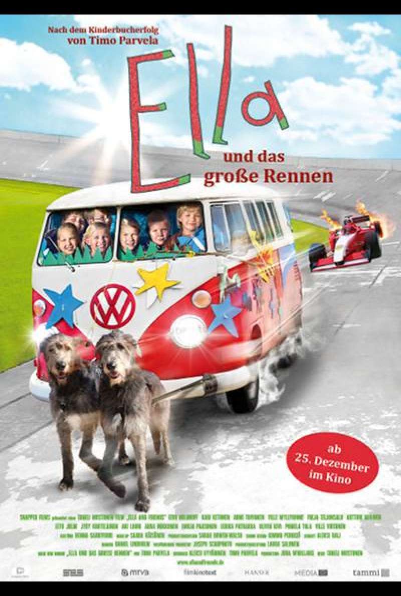 Ella und das große Rennen - Filmplakat