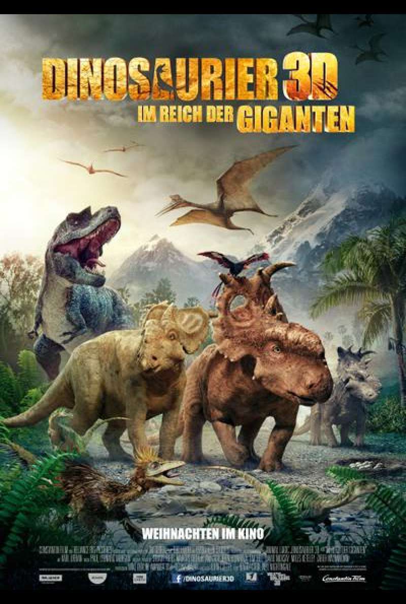 Dinosaurier 3D - Im Reich der Giganten - Filmplakat