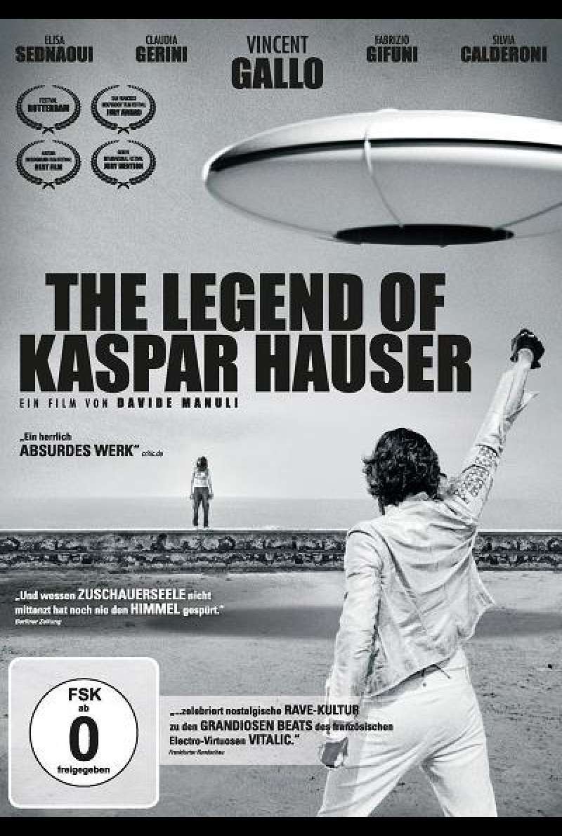 The Legend of Kaspar Hauser - DVD-Cover