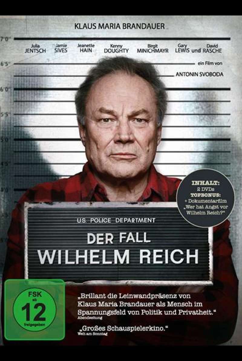 Der Fall Wilhelm Reich - DVD-Cover