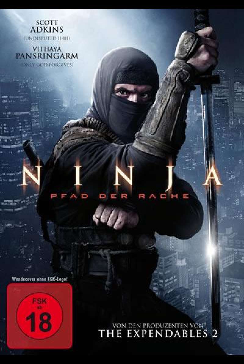 Ninja - Pfad der Rache - DVD-Cover