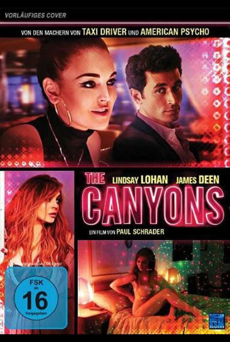 The Canyons - DVD-Cover