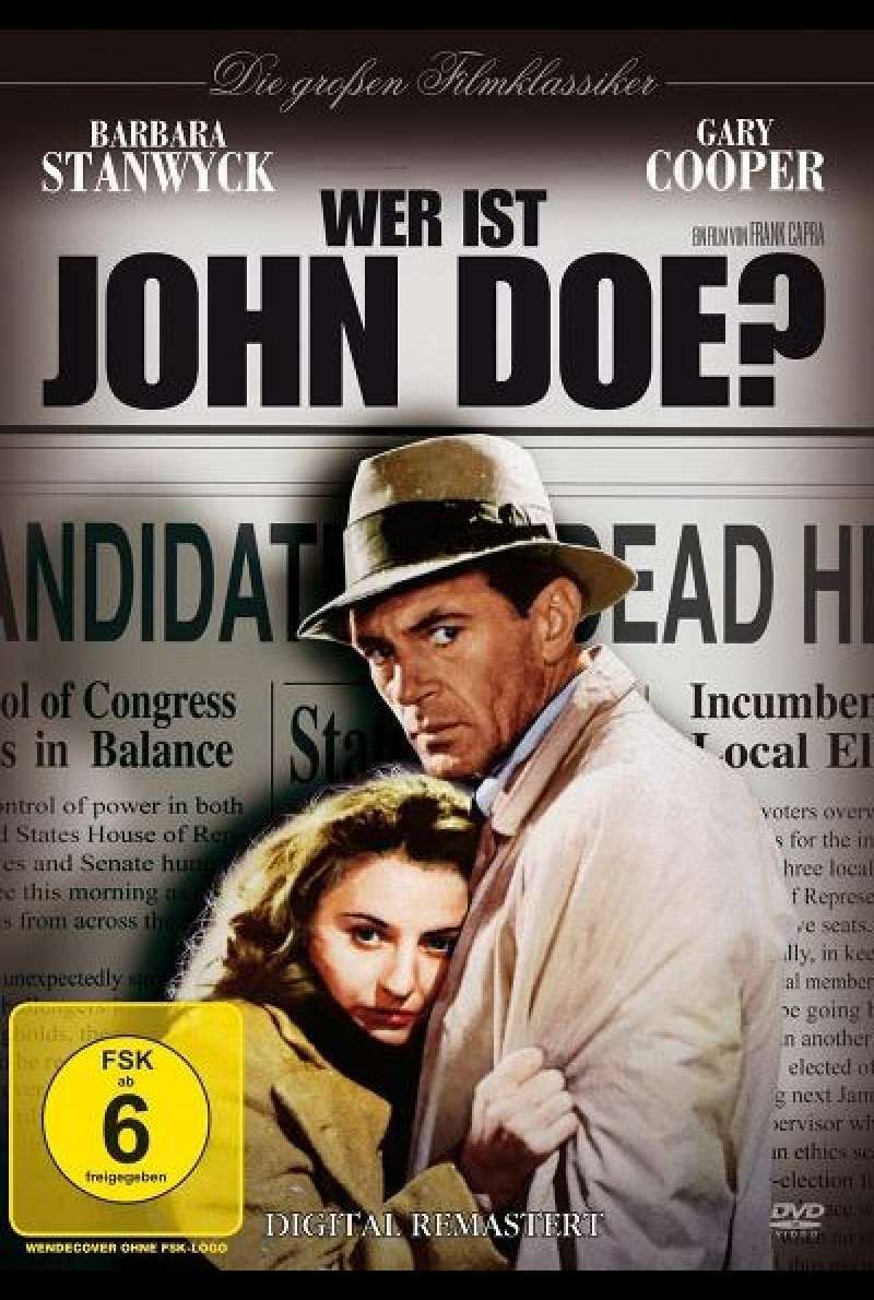 Wer ist John Doe? - DVD-Cover