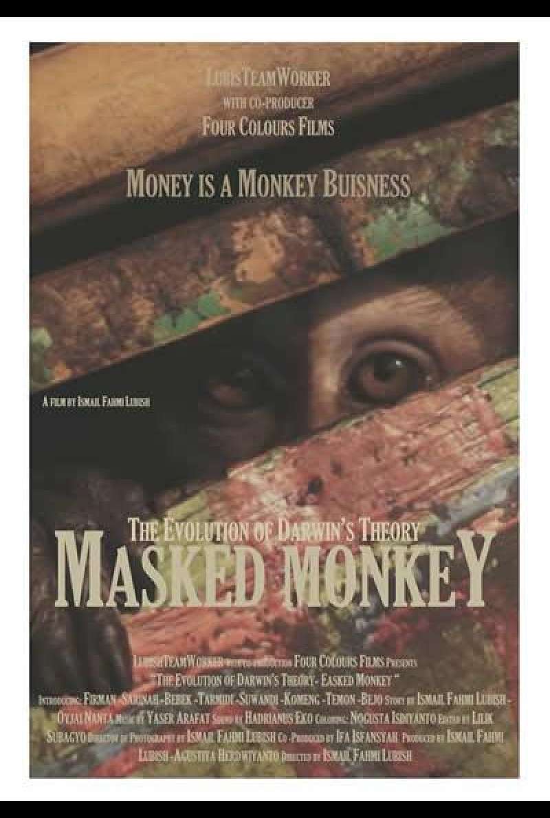 Masked Monkey - The Evolution of Darwin's Theory - Filmplakat (IDN)
