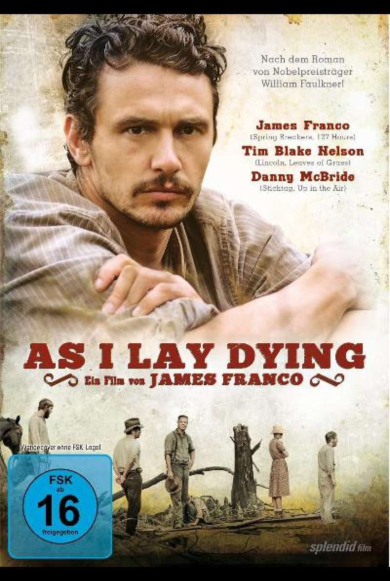 As I Lay Dying von James Franco - Cover - DVD