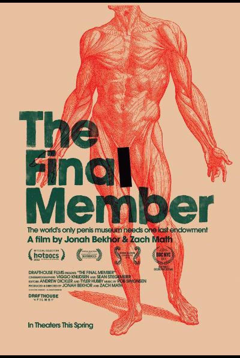 The Final Member von Jonah Bekhor und Zach Math - Filmplakat (US)