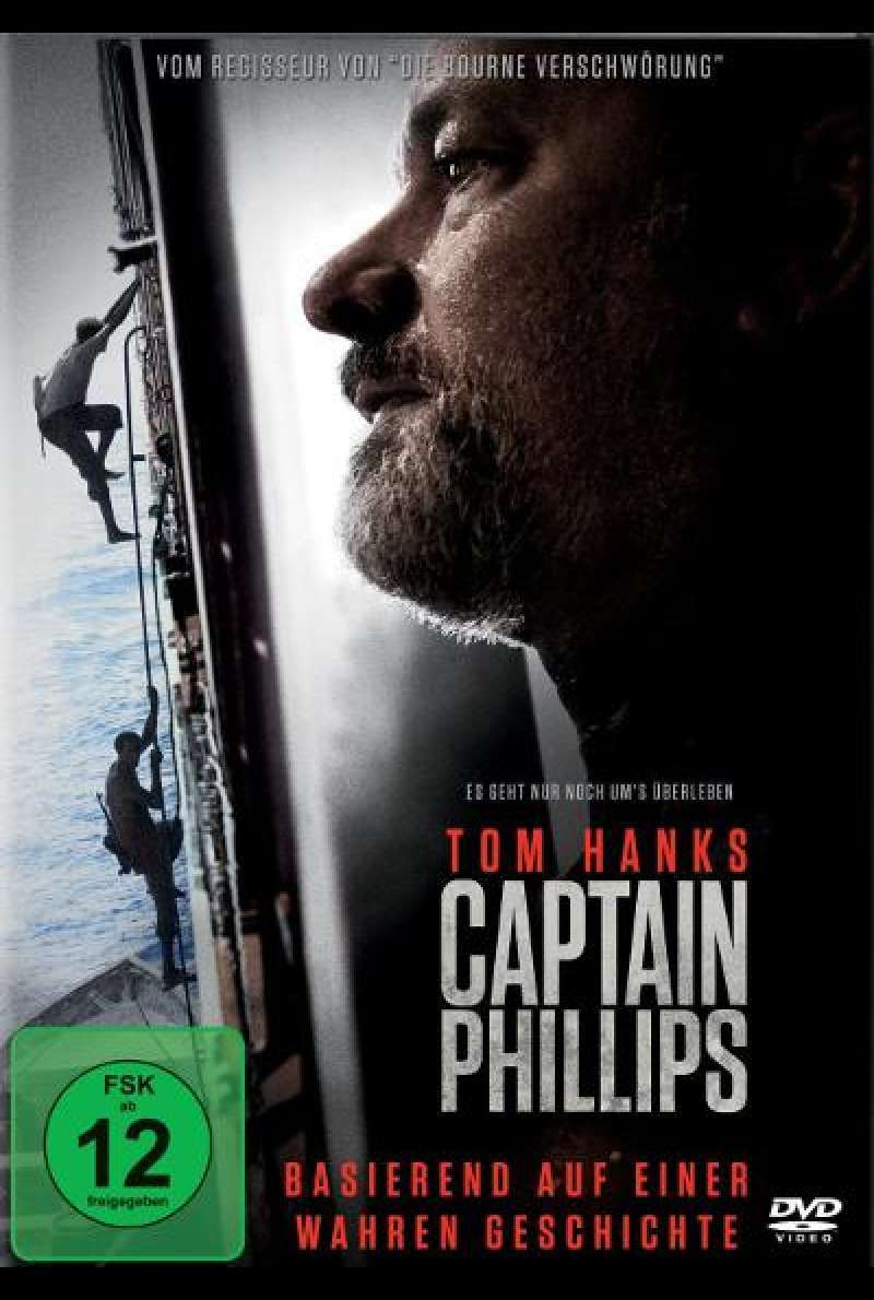 Captain Phillips von Paul Greengrass - DVD - Cover