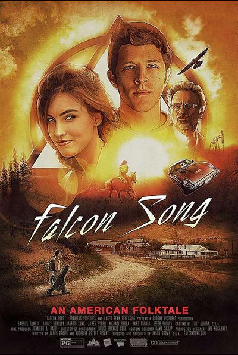 Falcon Song von Jason Corgan Brown - Filmplakat (US)