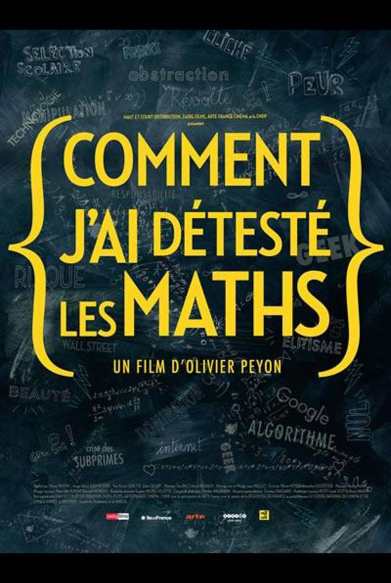 Comment j'ai détesté les maths von Olivier Peyon - Filmplakat (FR)