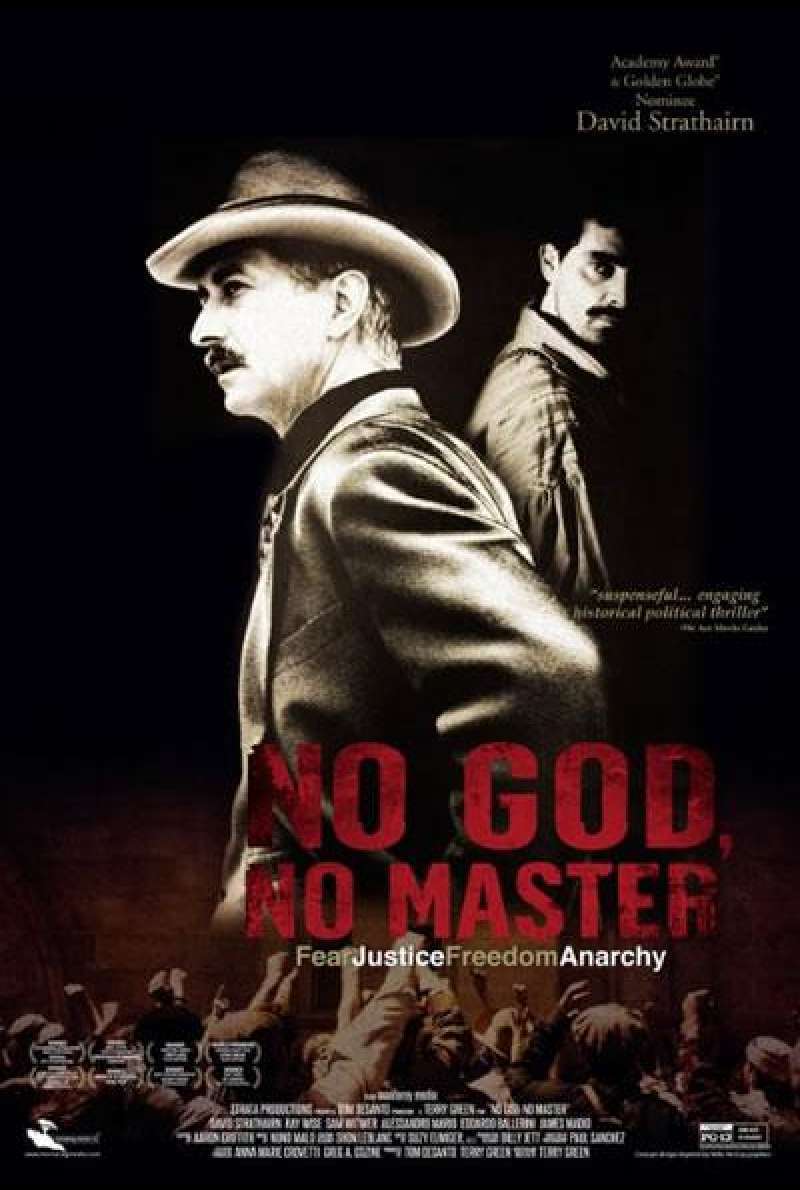 No God, No Master - Filmplakat (US)