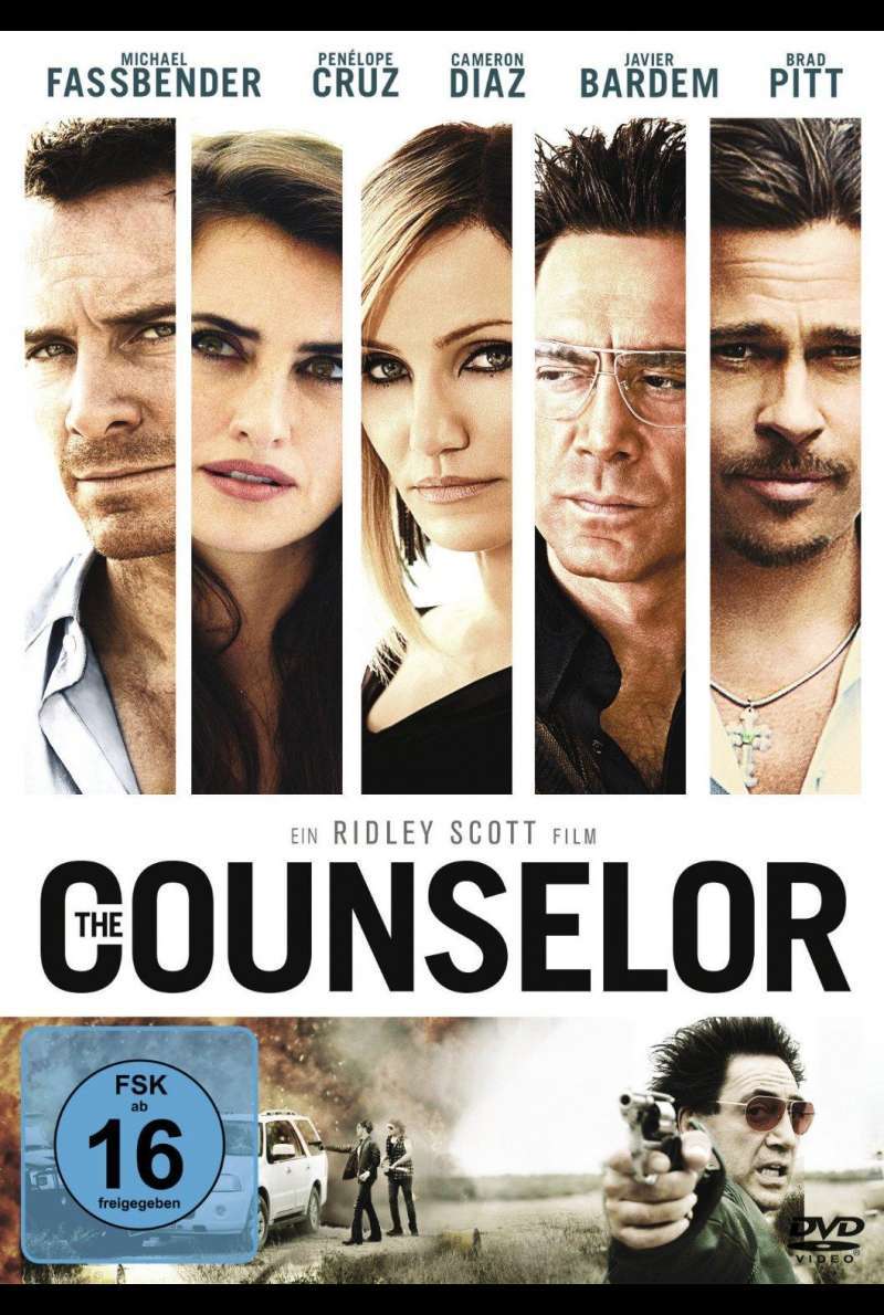 The Counselor - DVD-Cover