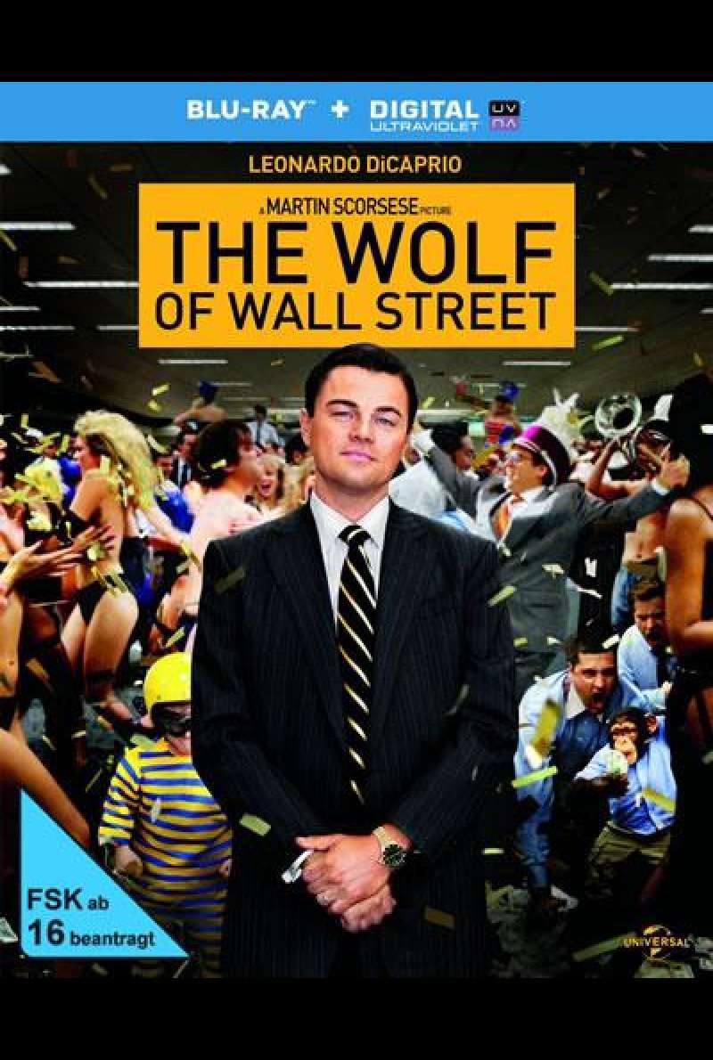 The Wolf of Wall Street - DVD-Cover