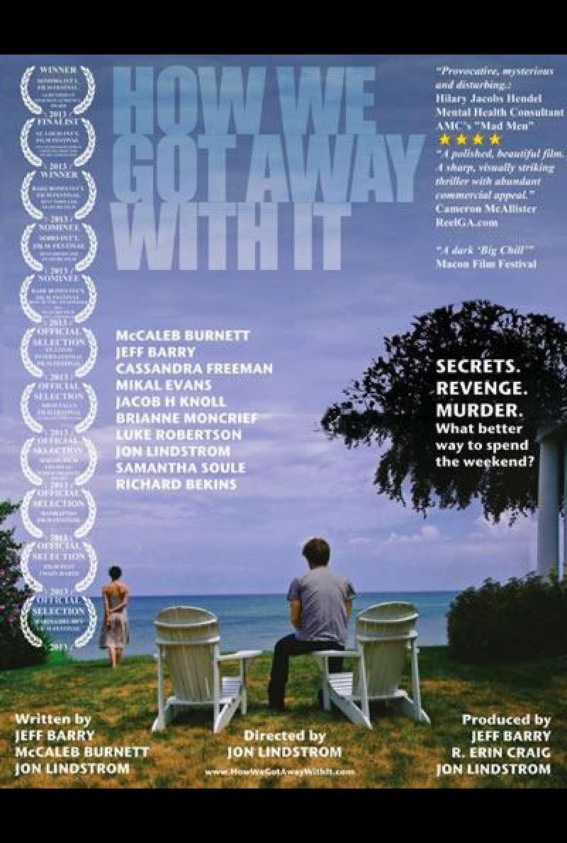 How We Got Away With It von Jon Lindstrom - Filmplakat (US)