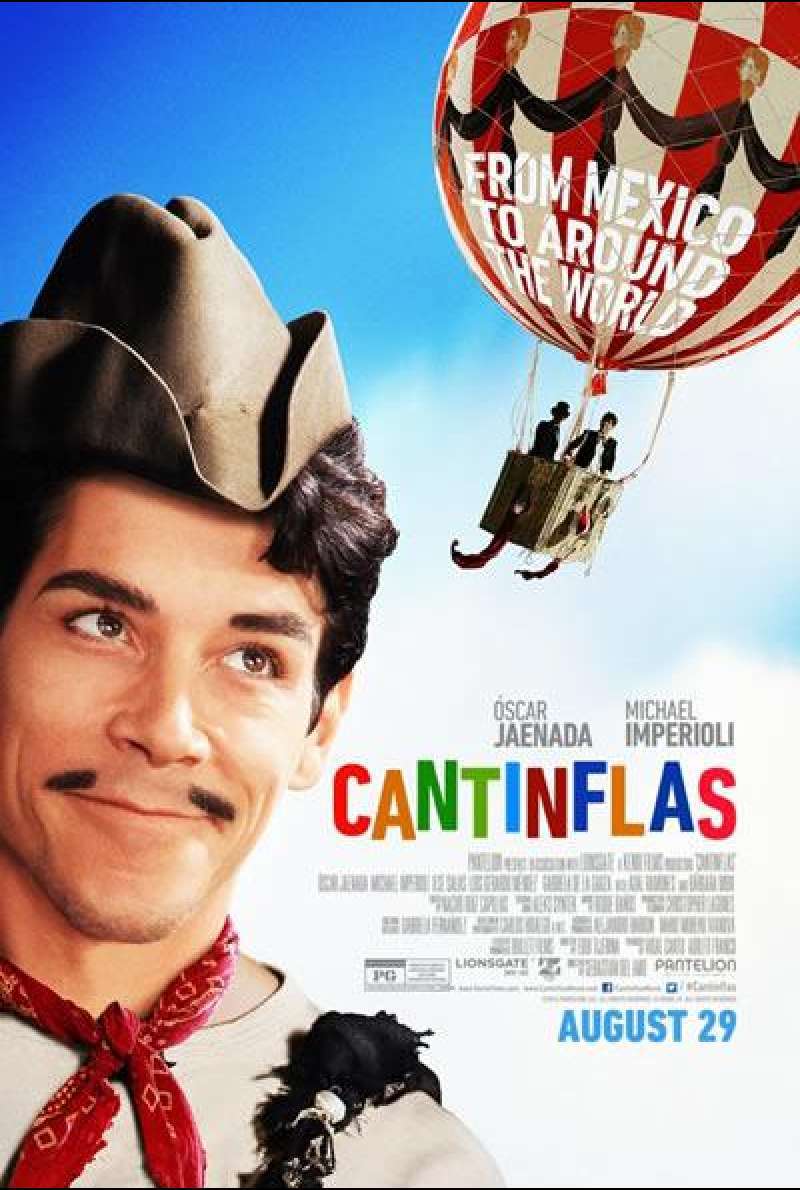Cantinflas von Sebastian del Amo - Filmplakat (MX)