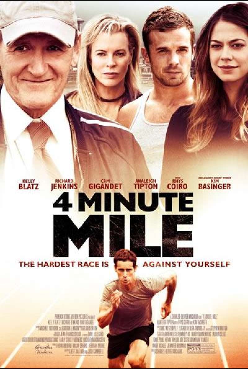 4 Minute Mile von Charles-Olivier Michaud - Filmplakat (US)