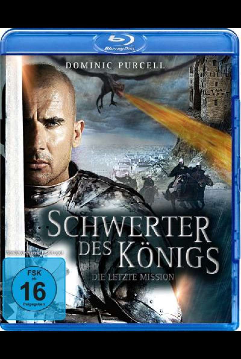 Schwerter des Königs 3 - Die letzte Mission von Uwe Boll - Blu-ray Cover