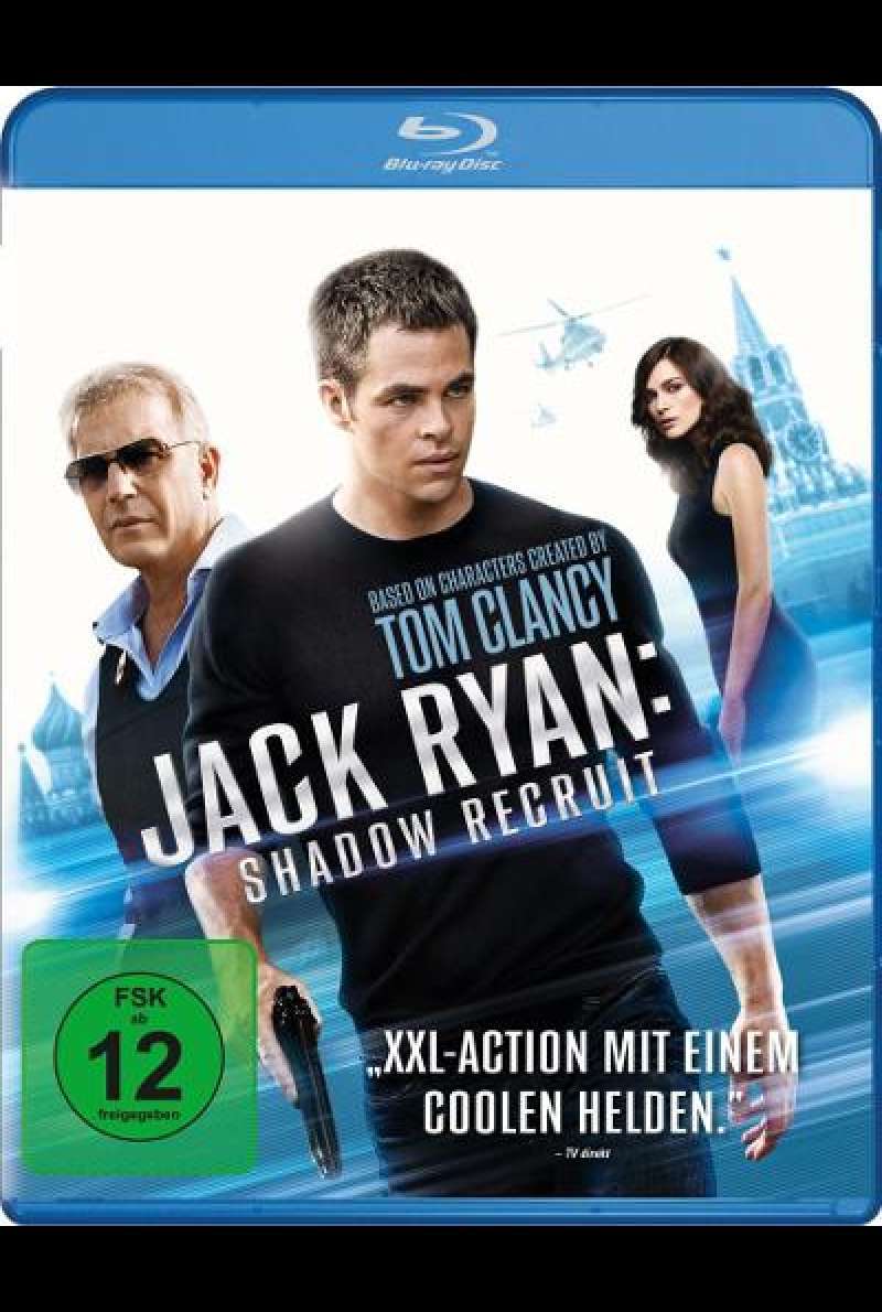 Jack Ryan: Shadow Recruit von Kenneth Branagh - Blu-ray Cover