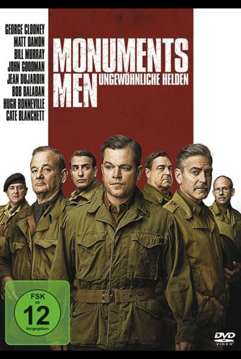 Monuments Men - DVD-Cover