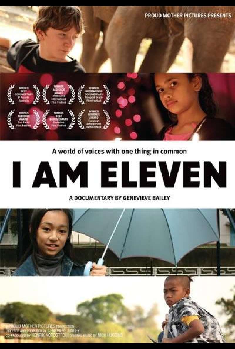 I Am Eleven von Genevieve Bailey – Filmplakat (INT)