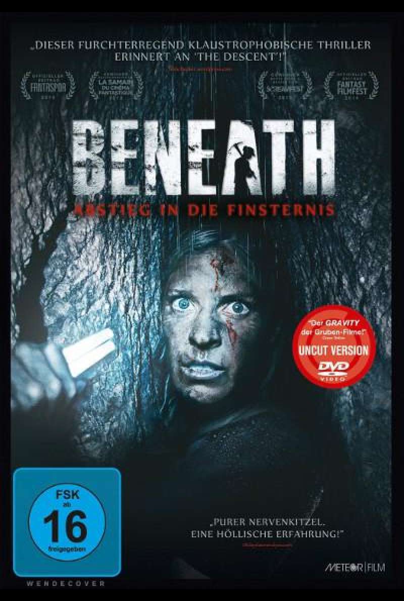 Beneath - Abstieg in die Finsternis von Ben Ketai - DVD-Cover