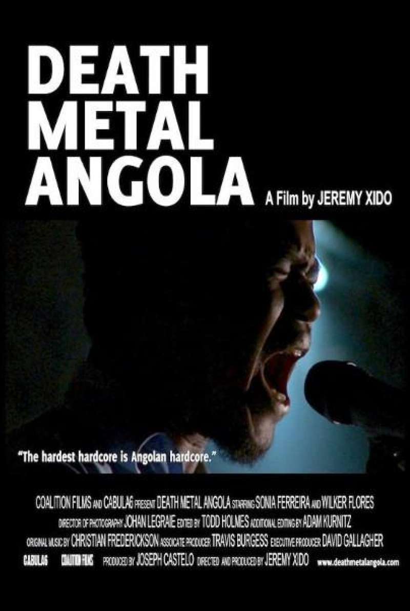 Death Metal Angola von Jeremy Xido – Filmplakat (US)