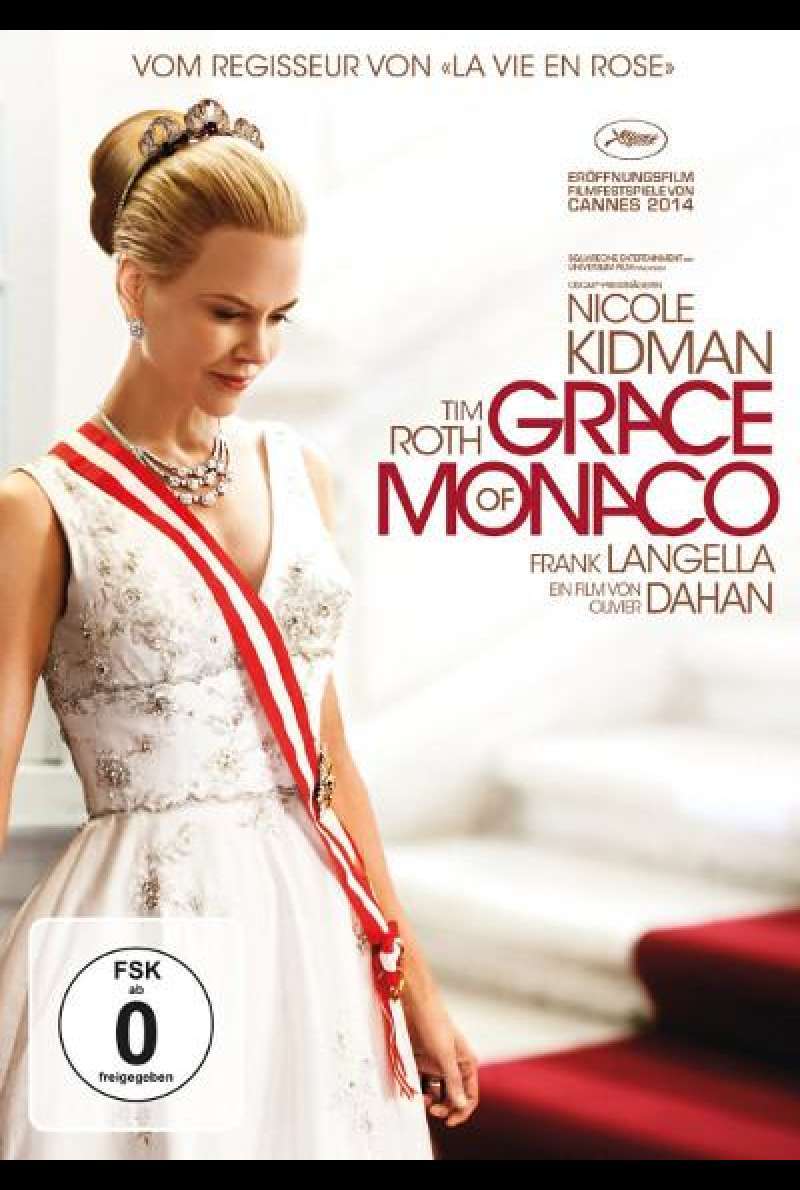 Grace of Monaco von Olivier Dahan - DVD-Cover