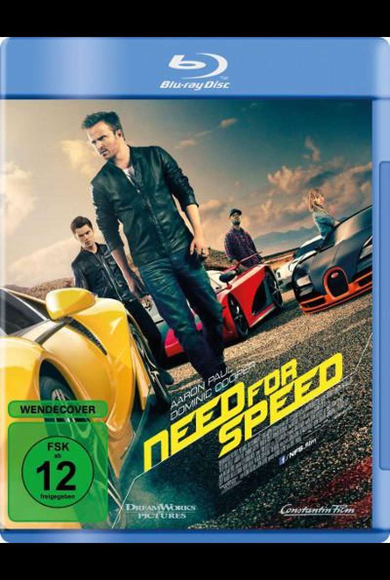 Need for Speed von Scott Waugh - Blu-ray Cover