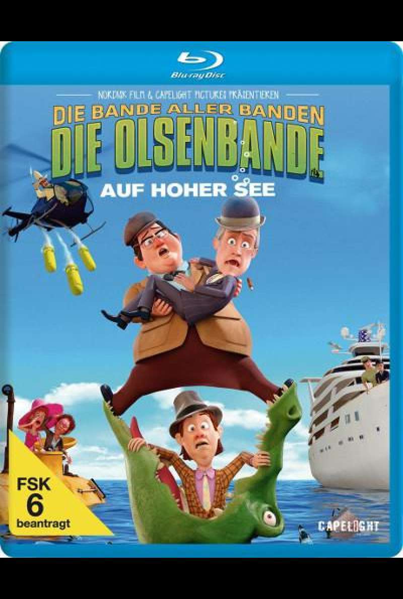 Die Olsenbande - Auf hoher See  von Jorgen Lerdam - Blu-ray Cover