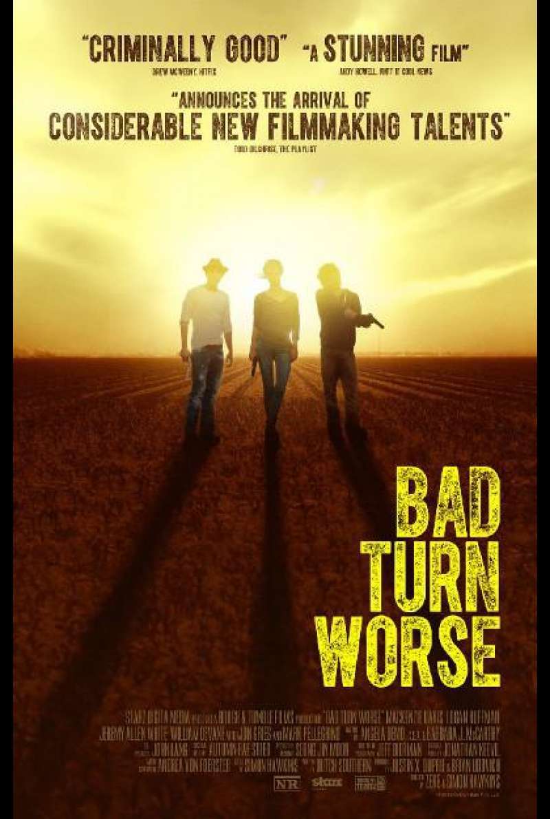 Bad Turn Worse von Simon und Zeke Hawkins - Filmplakat (US)
