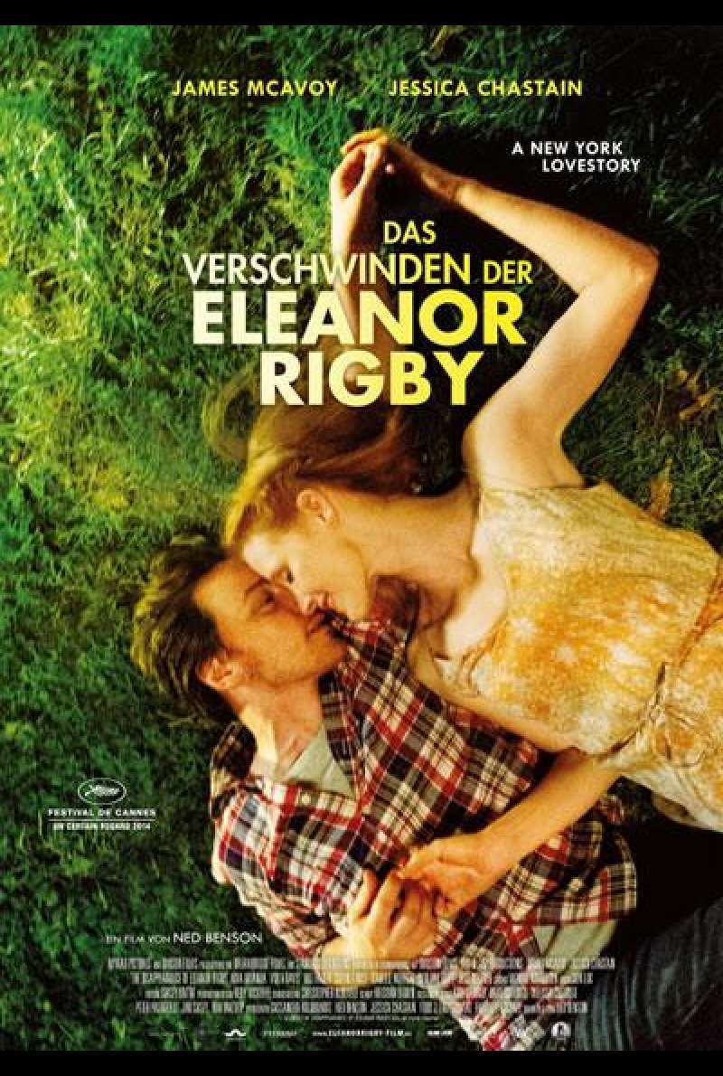 Das Verschwinden der Eleanor Rigby von Ned Benson - Filmplakat